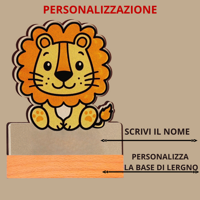 Lampada Leoncino Personalizzazione